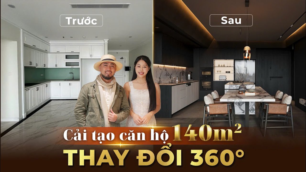 Lột Xác CĂN HỘ 140m² GIỮA HÀ NỘI thành Không Gian Sống Đẳng Cấp | Nhato Official