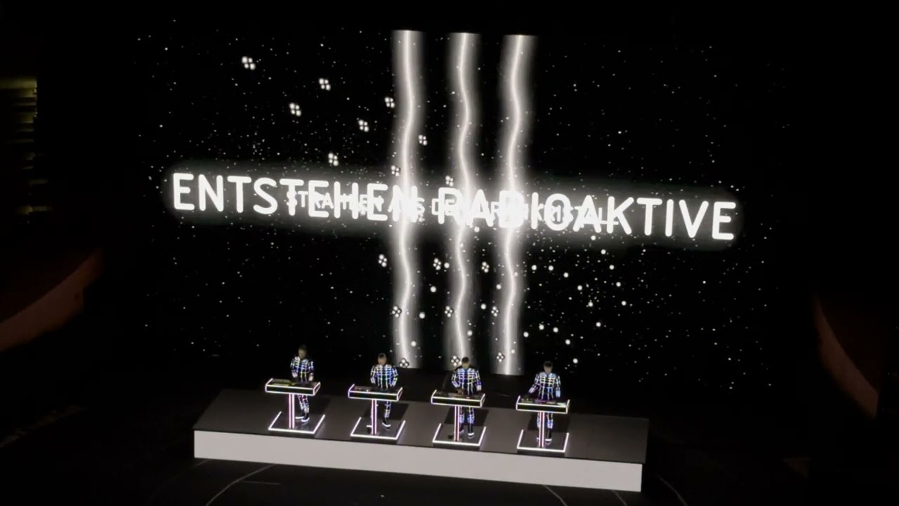 Kraftwerk Radio Stars/Uranium/Transistor/Ohm Sweet Ohm LA May 22 2024