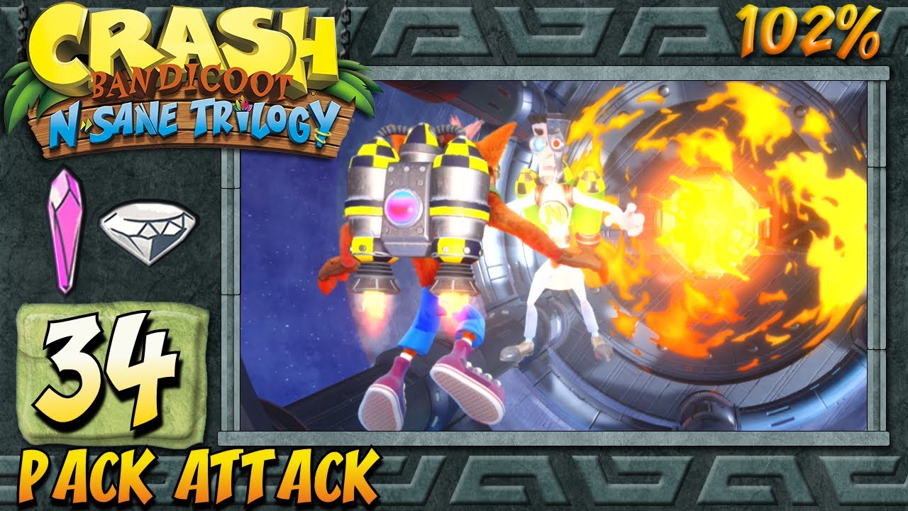 Crash Bandicoot 2 : N. Sane Trilogy (ITA)-34- Pack Attack [102%]