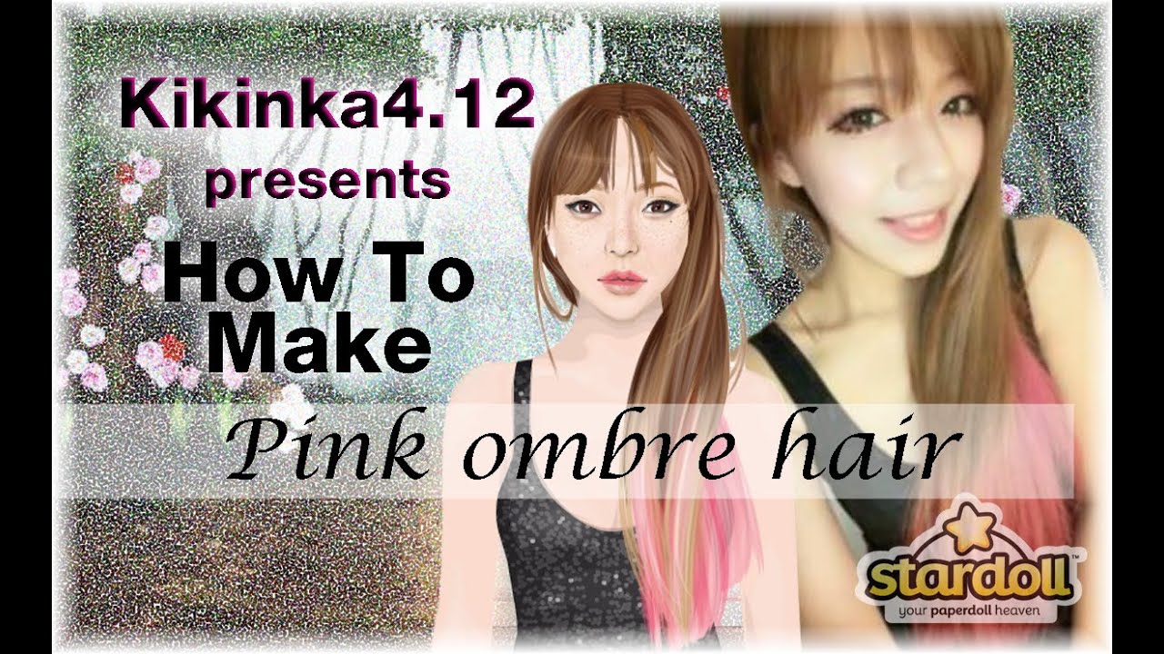 Stardoll - HTM - Episode 15 - Pink ombre hair