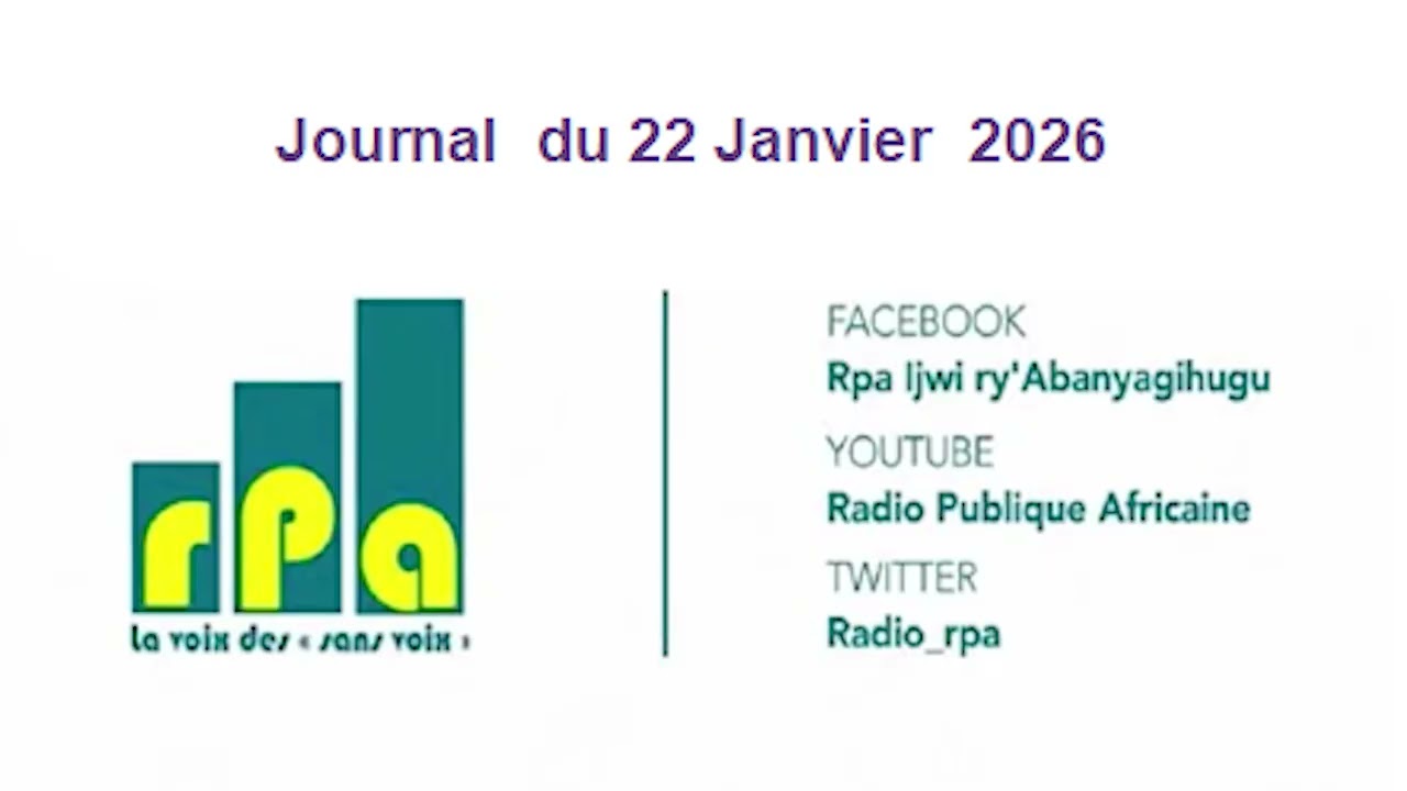 Journal  du 22 Janvier  2026