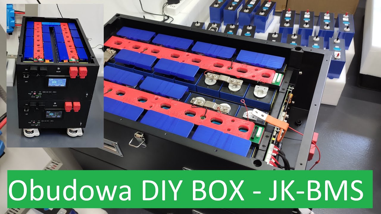 Dongguan FENCH DIY-BOX JK-BMS  Unboxing/Montaż i Uruchomienie !  #diy #magazynenergii