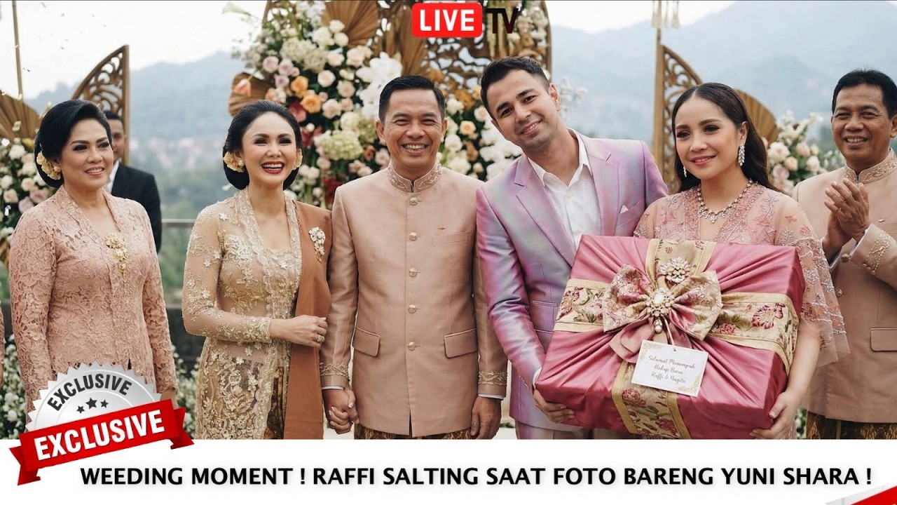 Kado istimewa dari raffi ahmad dan gigi untuk Yuni Shara yang Akhirnya Resmi Menikah Lagi