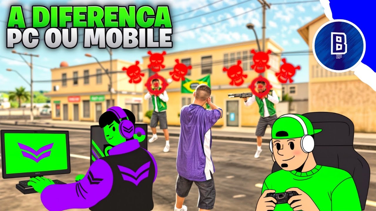 Rio Rise | 🚨🚨 A DIFERENÇA DE JOGAR O RIO RISE NO PC E CELULAR 🔥🔥