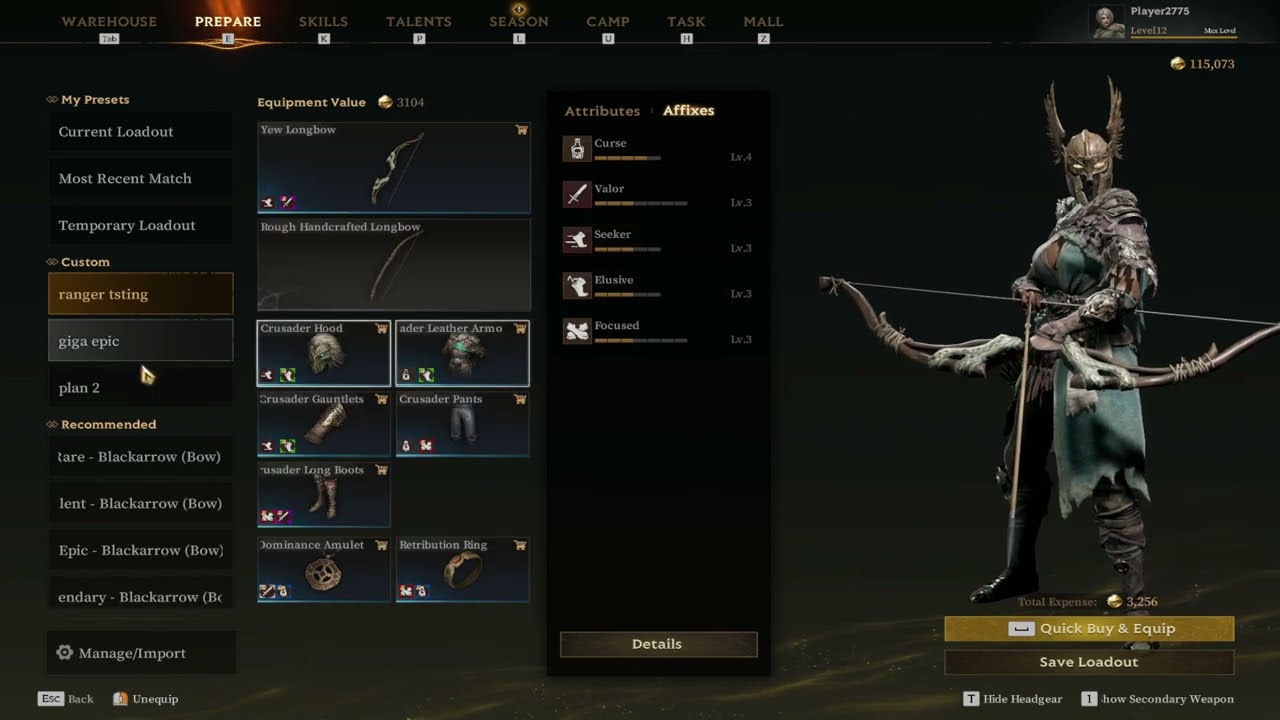 ГАЙД ПО БИЛДУ НА ЧЕРНУЮ СТРЕЛУ В MISTFALL HUNTER