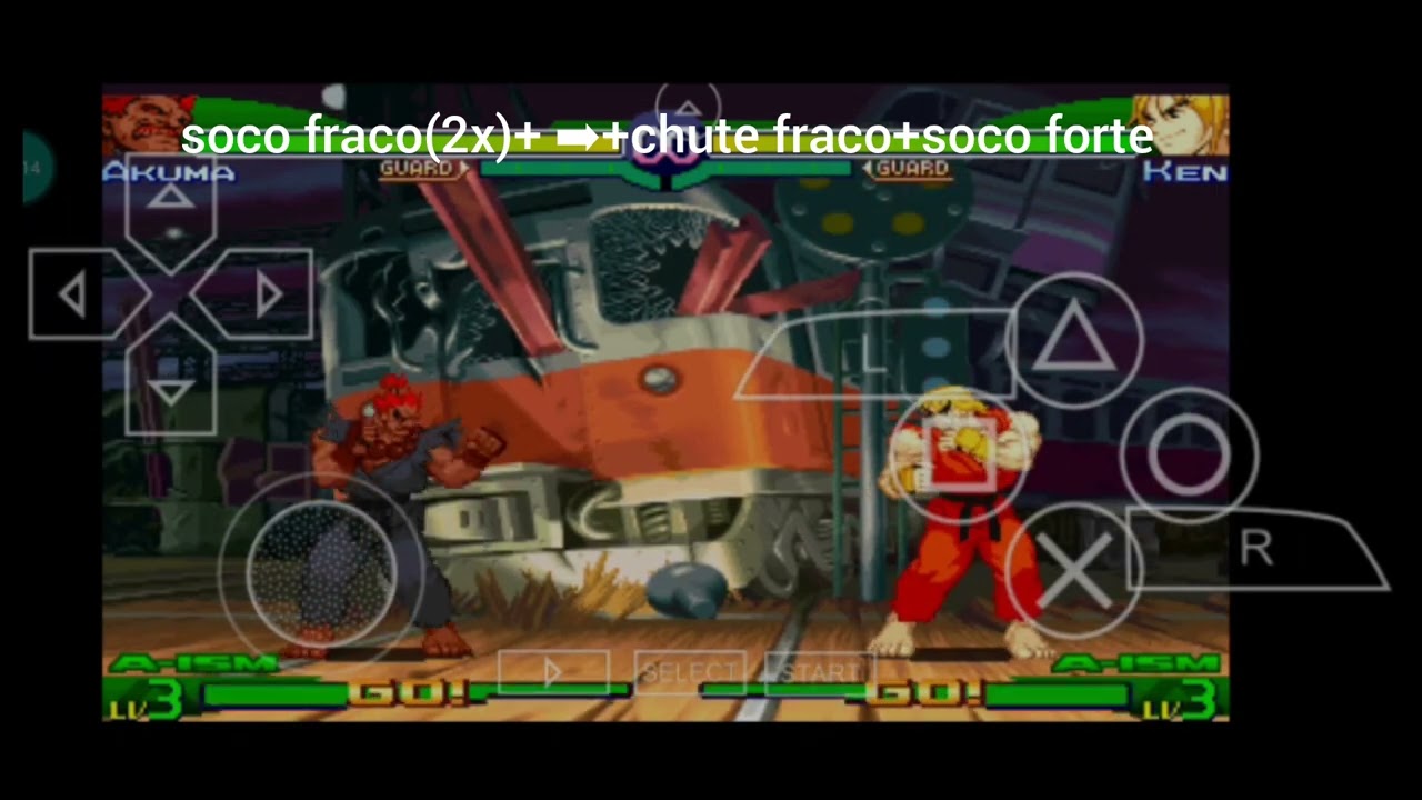 Tutorial Especial Shun Goku Satsu do Akuma no Street Fighter Alpha 3 Max