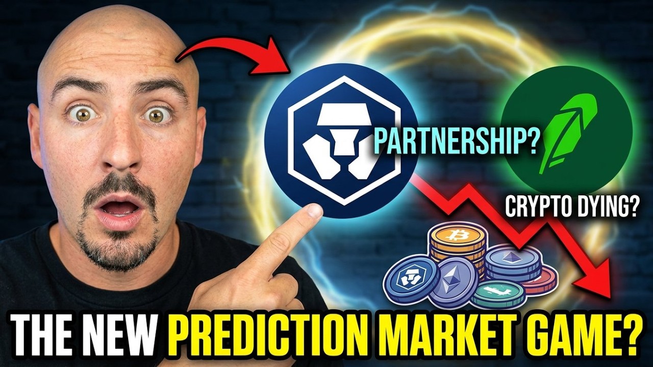 Crypto.com & Robinhood PARTNERSHIP Soon For Prediction Markets (Does This Mean Crypto Is LOSING?)