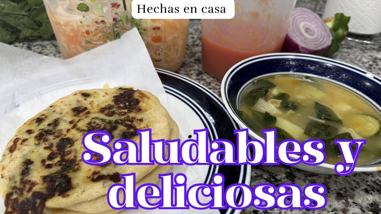 Eliza RD 503 está en vivo hoy boy a preparar una sopa mággi con verdauras y pupusas de Espinaca
