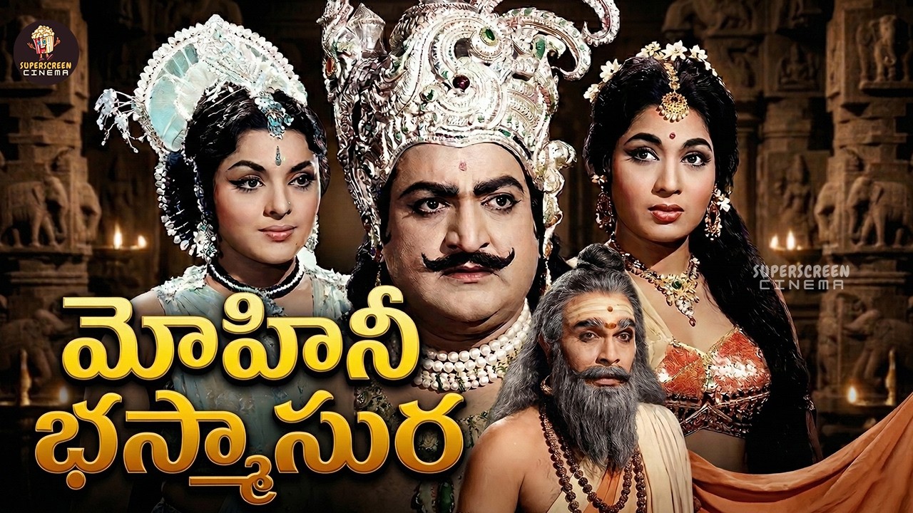 Mohini Bhasmasura Telugu Full Movie | S.V. Ranga Rao | Padmini | Superscreen Cinema