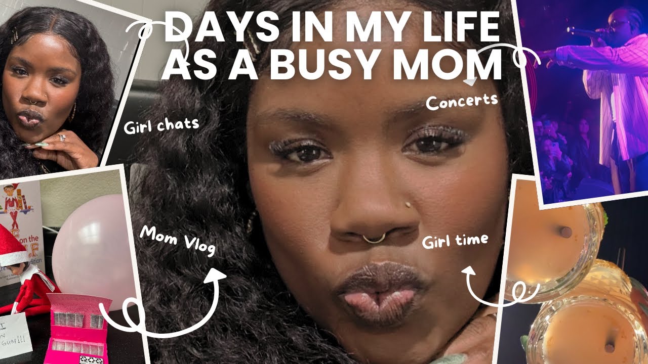 VLOG: Dealing w/ Anxiety Head On! BLXST Concert. Mamas Going Out 💃🏾 Elf On The Shelf. Realistic Mom 