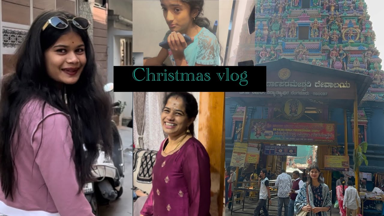 Nanna Christmas vacation in Doddamma mane❤️ First time prank success aythu😂👍🏻