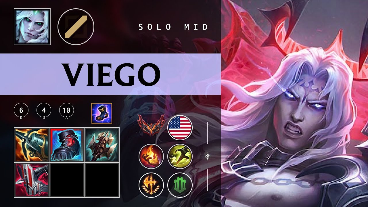 Viego Mid vs Syndra - NA Grandmaster Patch 26.03