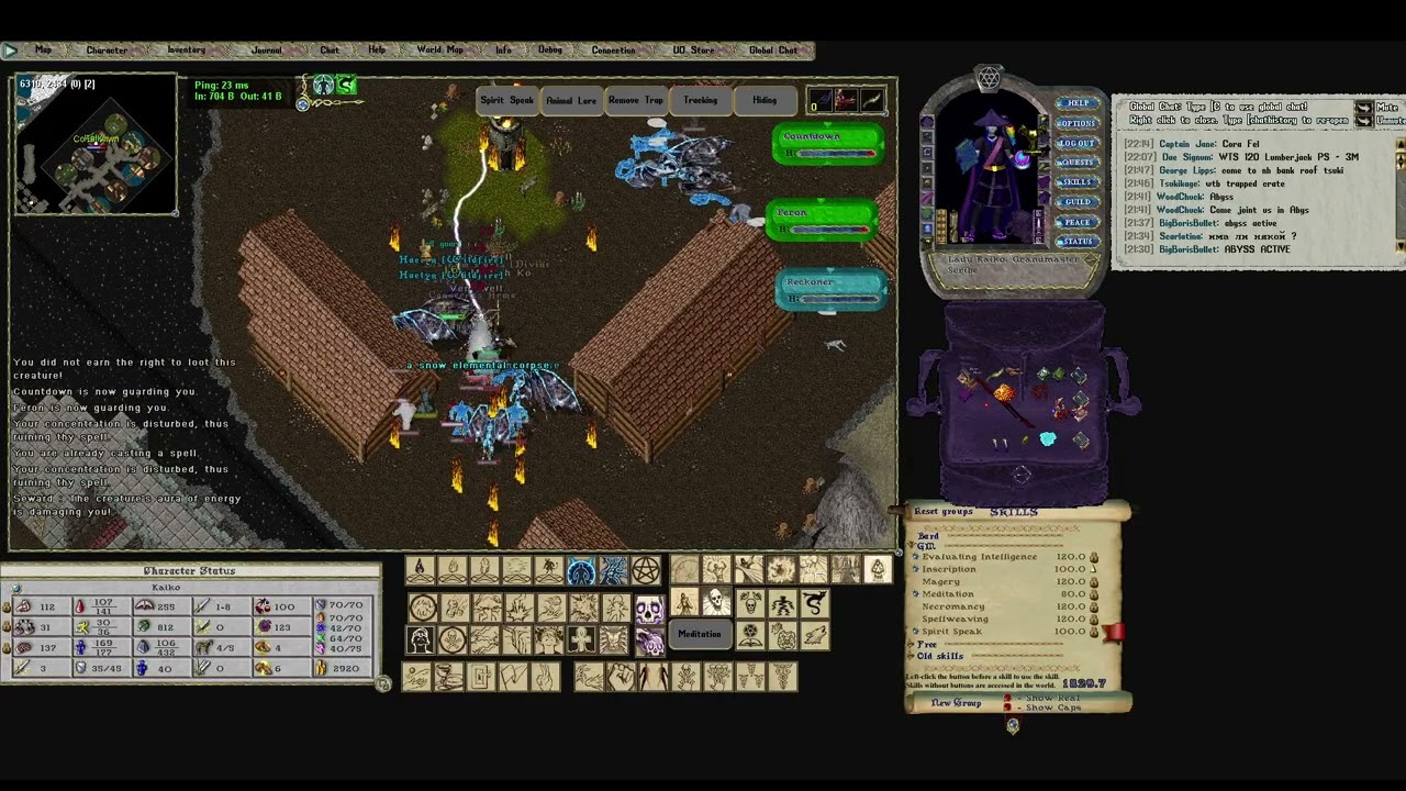 UO Alive: Doing Blackthorn Dungeon as a Necroweaver