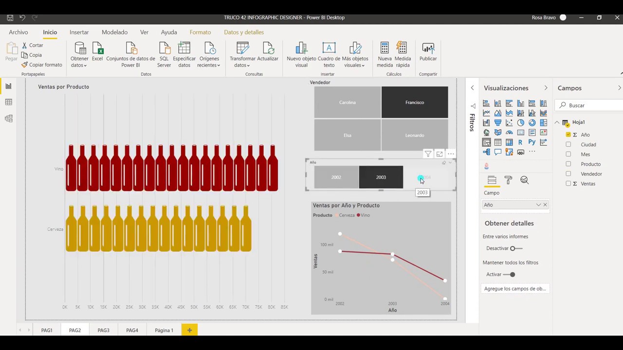 #42 Power BI Infographic Designer
