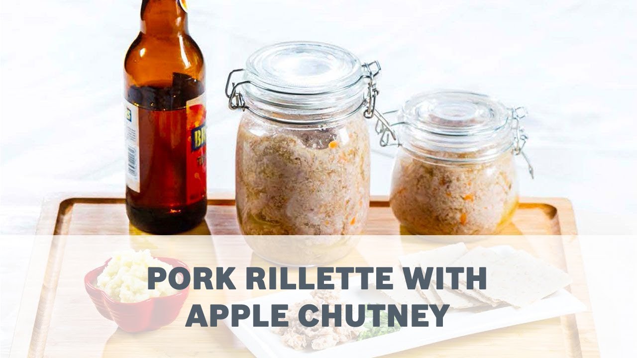 Pork Rillette with Apple Chutney Recipe - Cooking with Bosch