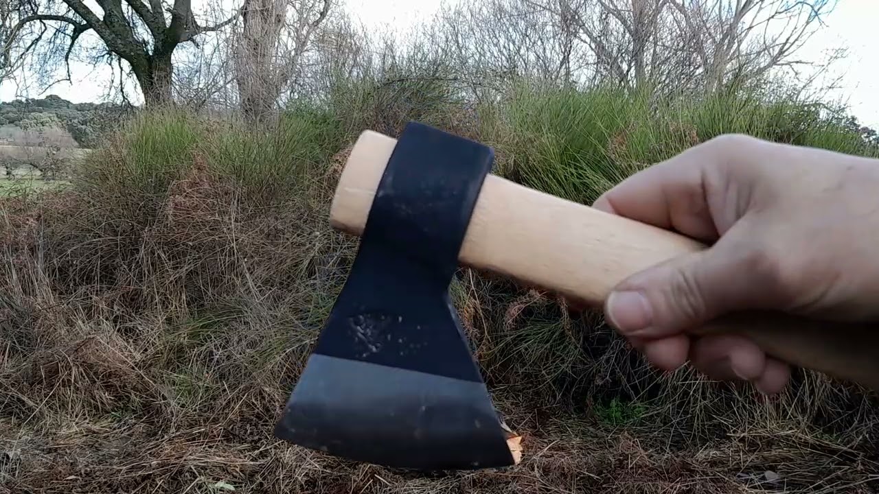 HACHA bushcraft. Vizcaína,  BELLOTA  8130-500 C.