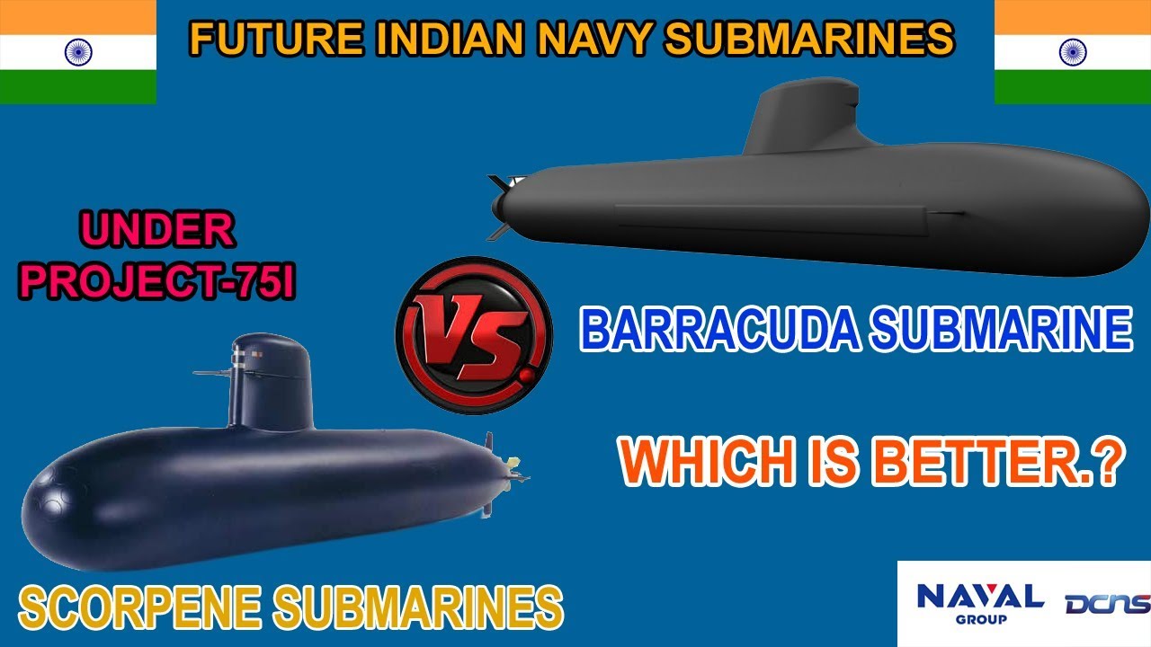 Indian Defence News:Scorpene Sbmarines vs Barracuda Submarines/Comparison in Hindi For (Project-75I)