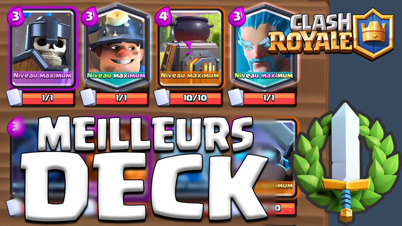 Clash Royale MEILLEURS DECK TOURNOIS #1 feat. Madino Top Player
