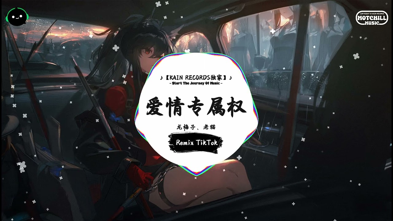 爱情专属权 (抖音DJ版) - 龙梅子、老猫「早上起床心情很糟一直板着脸，现在命令拿个凳子坐在我面前。」♪ || 流行歌曲 | 抖音歌曲 | 抖音热门歌曲 | TikTok & Douyin ♪