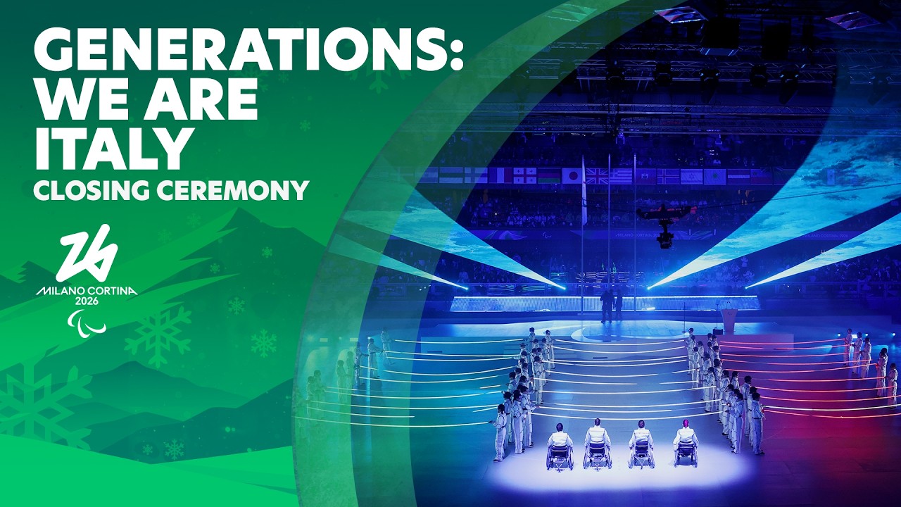 We Are Italy 🇮🇹💫 Milano Cortina 2026 Paralympic Closing Ceremony