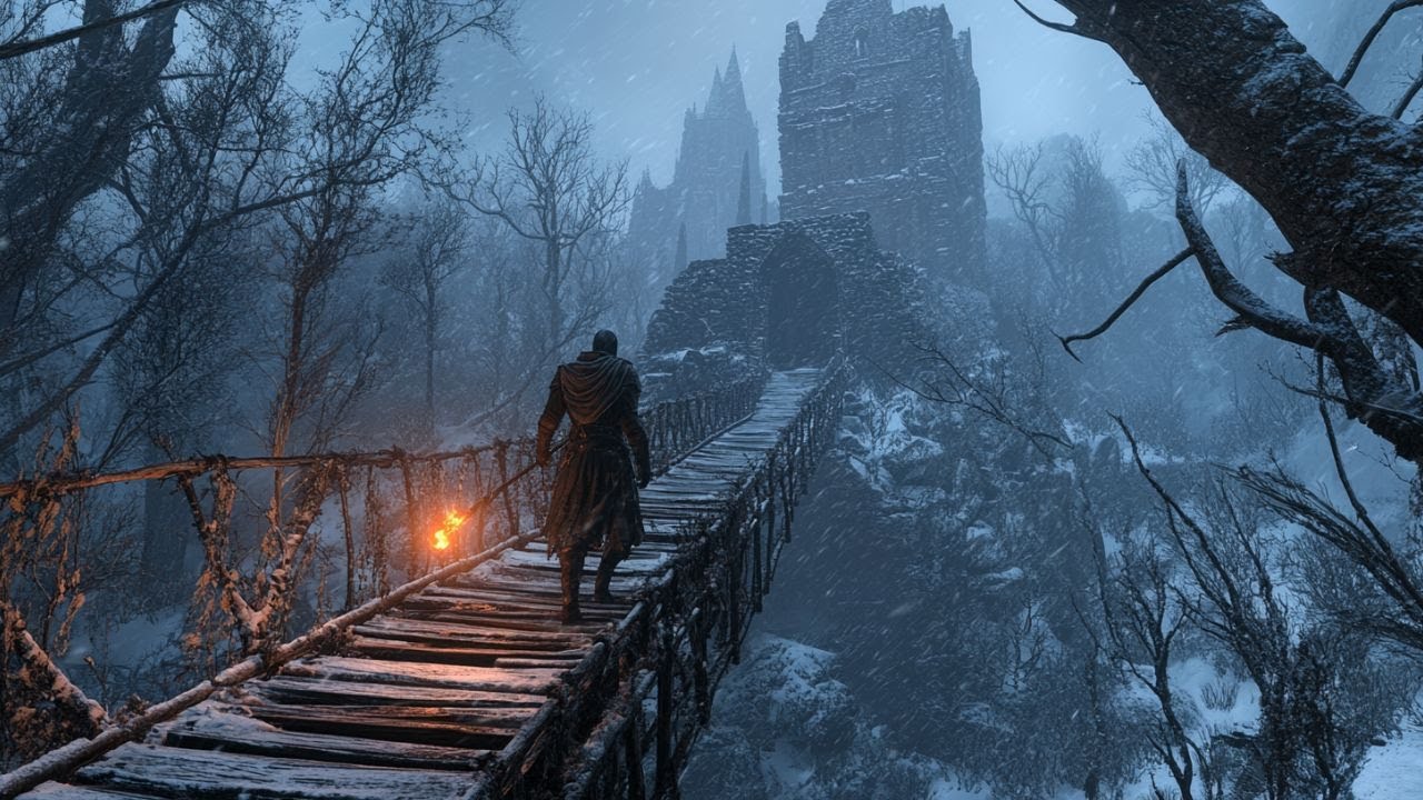 Ambient Fantasy Music, Medieval Fantasy | Dark Souls–Inspired Requiem for Deep Focus