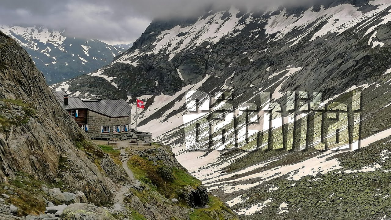 Rainy Day Hike to Bächlitalhütte 2328m | Grimsel Region Adventure