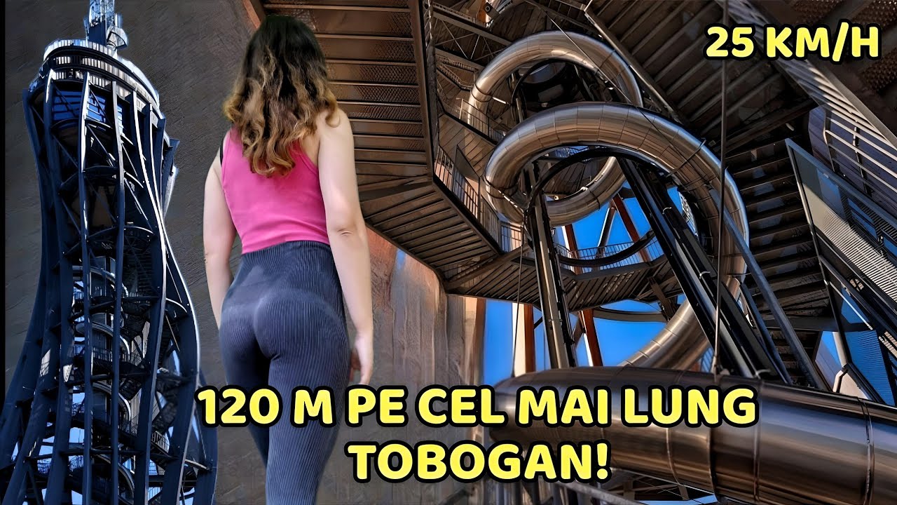 Ne-am dat pe Cel Mai Lung TOBOGAN din Europa