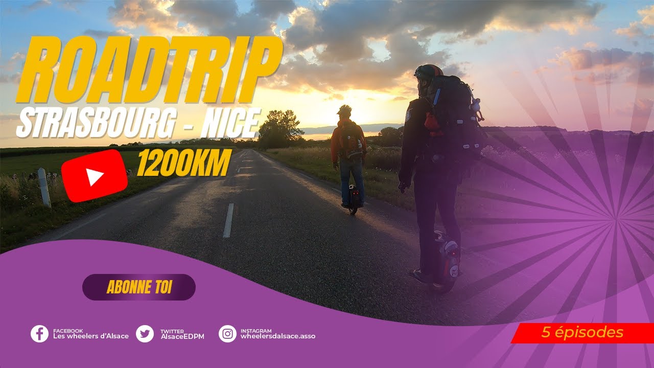 ROADTRIP GYROROUE LES WHEELERS D'ALSACE A LA RECHERCHE DU PAN BAGNAT LE TEASER !!!