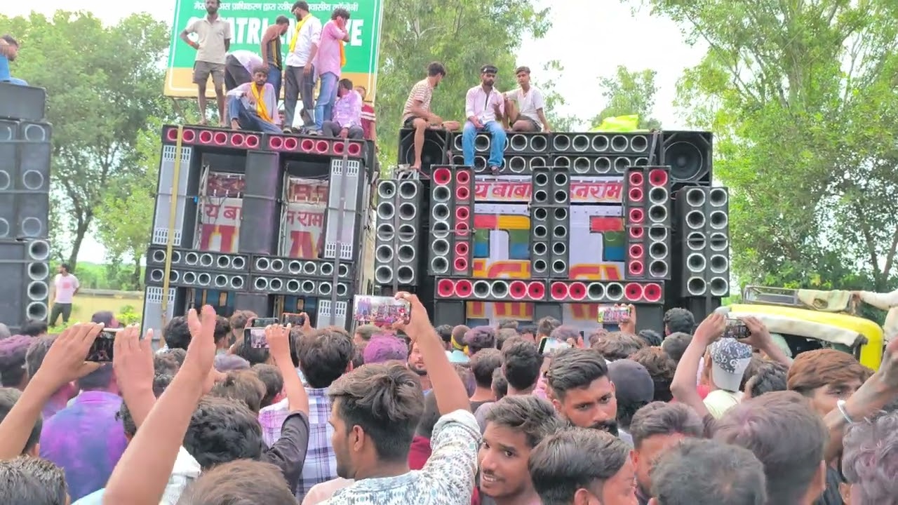 DJ VIRAT RAVAN VS D.j AARAV  🔊HAPUR FULL COMPETITION IN GANPATI VISARJ. Meerut bhole ki Jaal