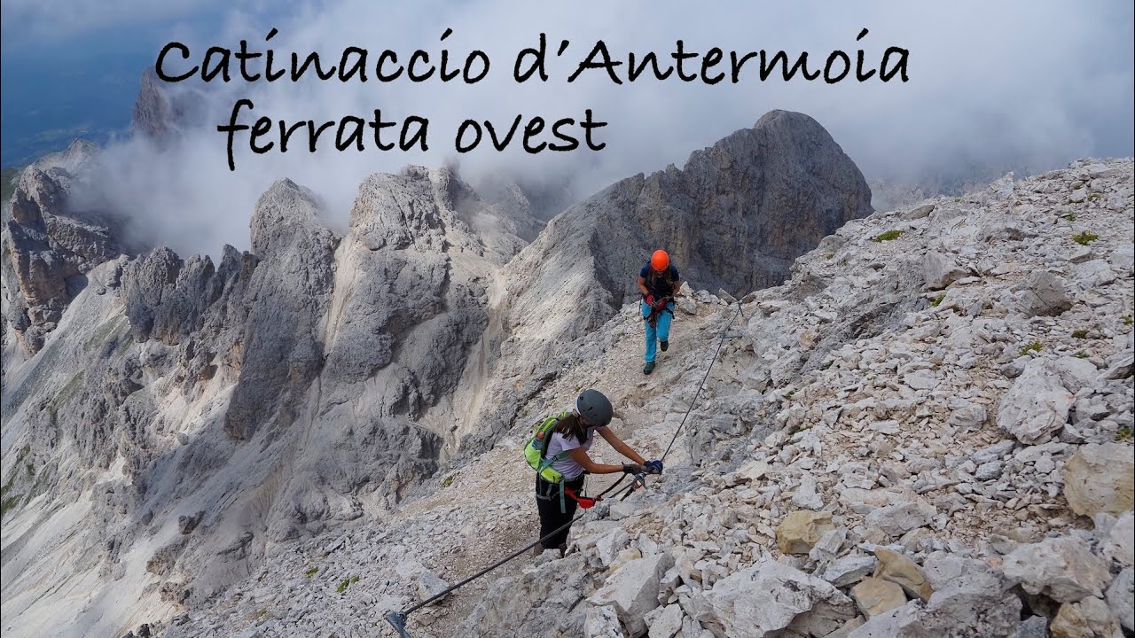 Catinaccio d'Antermoia per Via ferrata Ovest