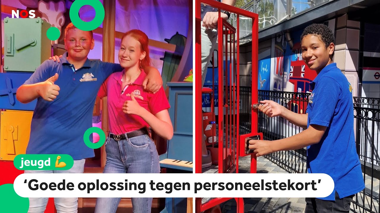 Bij dit pretpark werken superveel kinderen