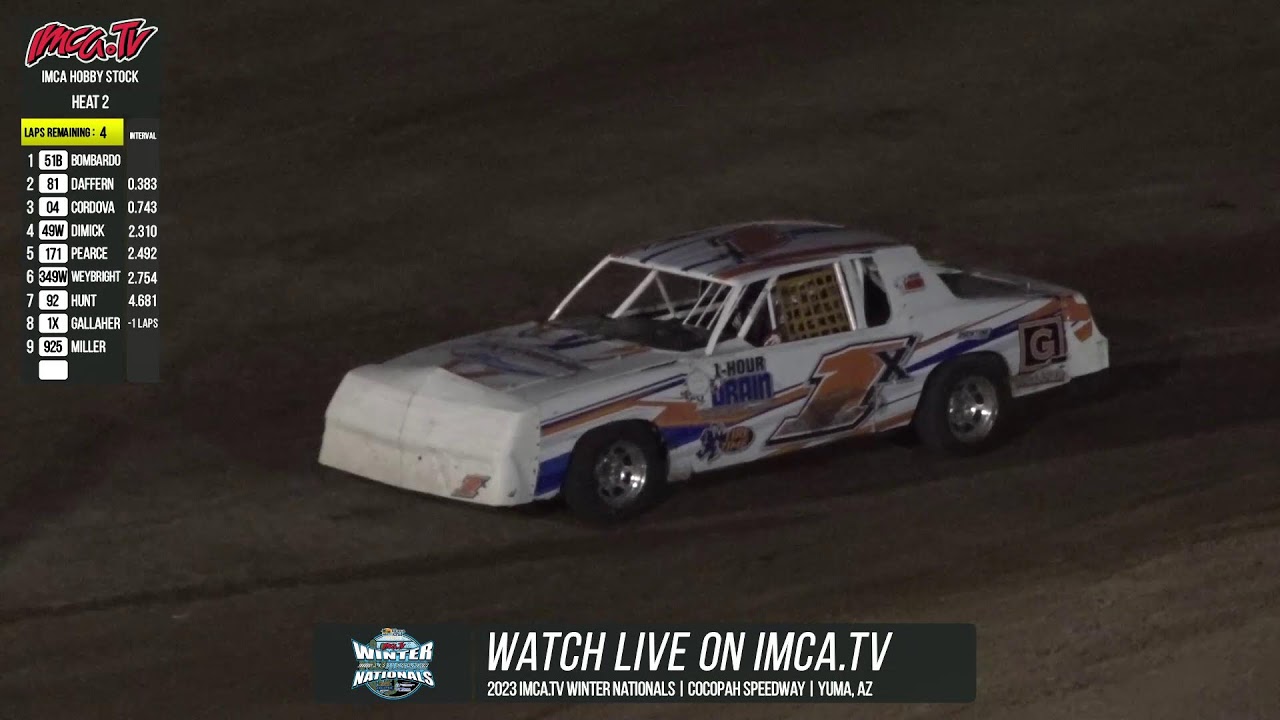 www.imca.tv | LIVE LOOK-IN | IMCA.tv Winter Nationals | Cocopah Speedway | Yuma, AZ | Jan 7th, 2023