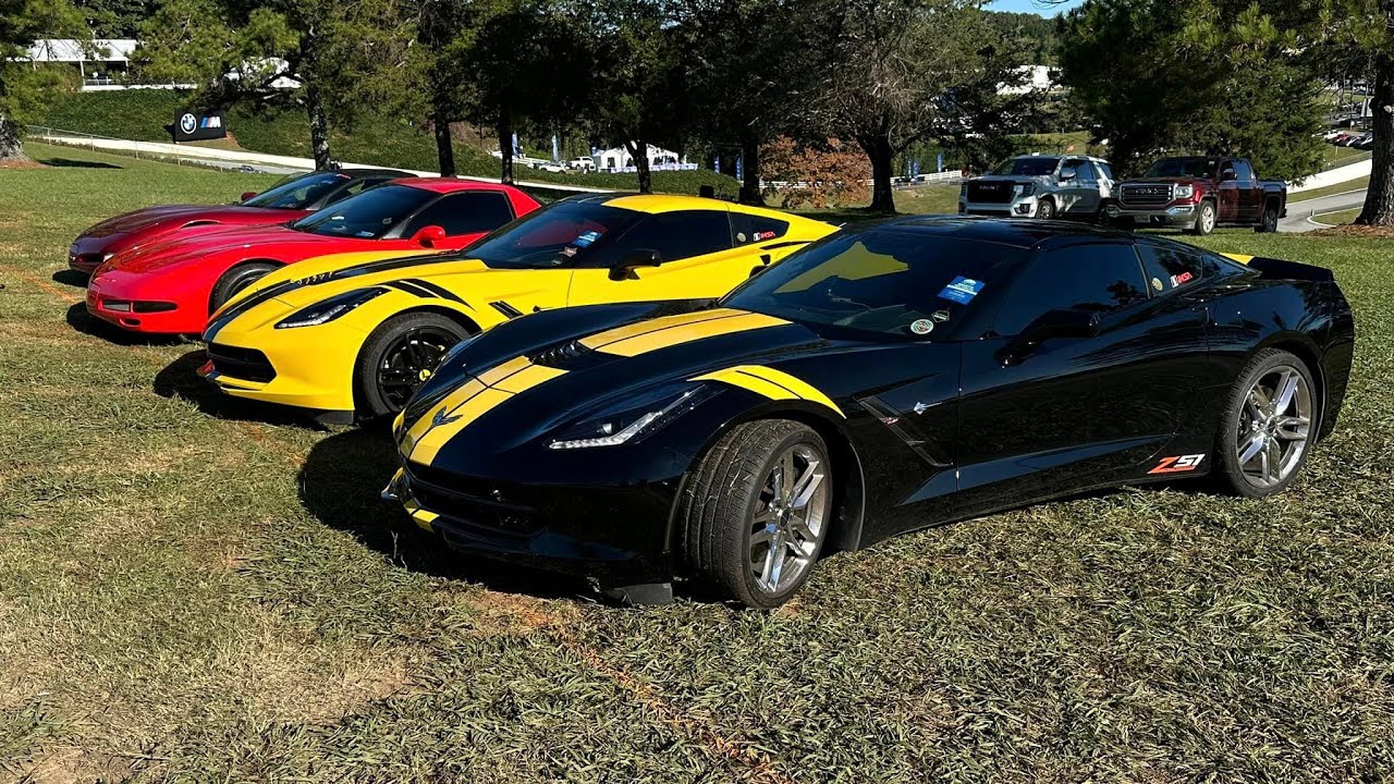 Corvette Corral Parade Laps - 2024 Petit Le Mans - October 10, 2024