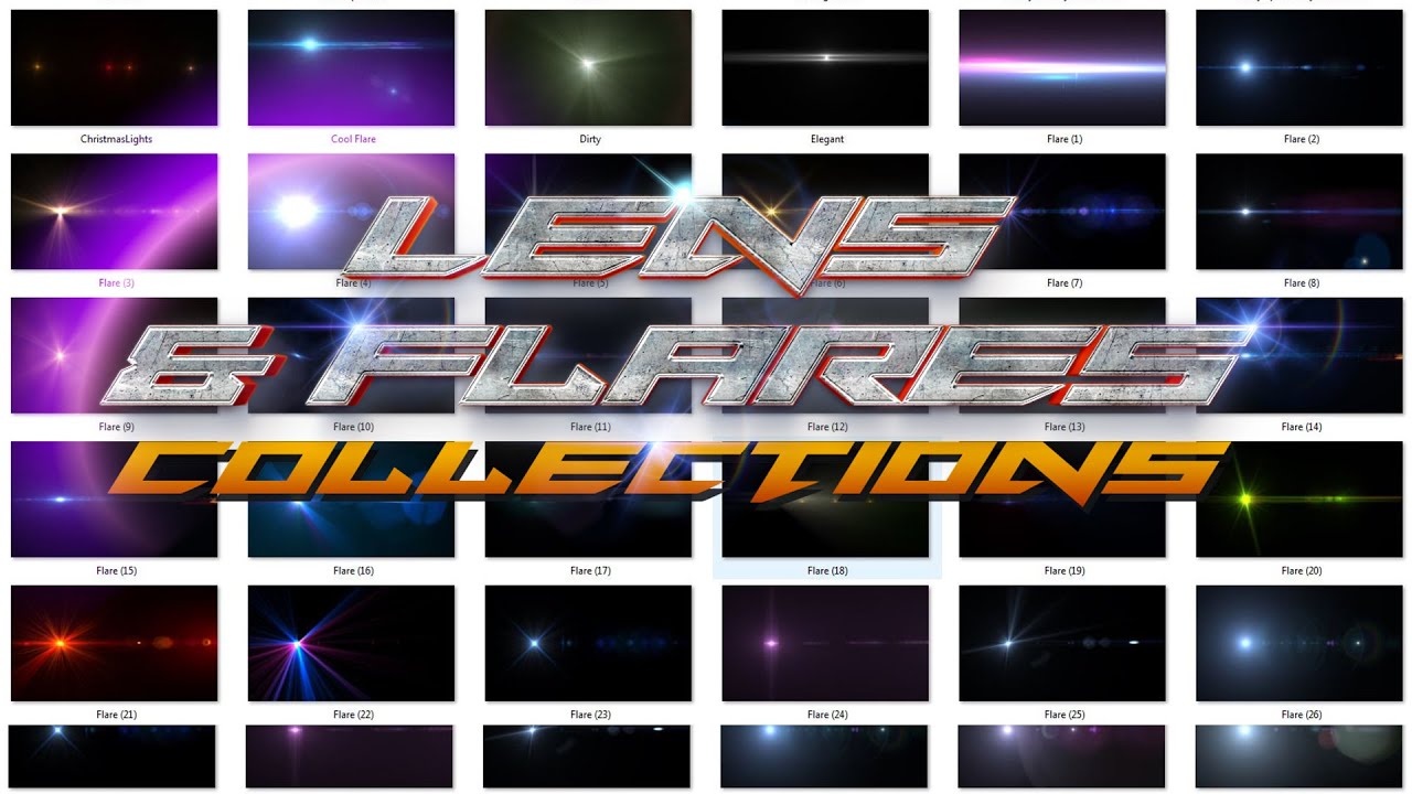 Download Free Big Lens and Optical Flares Collection | Free Download | Photoshop