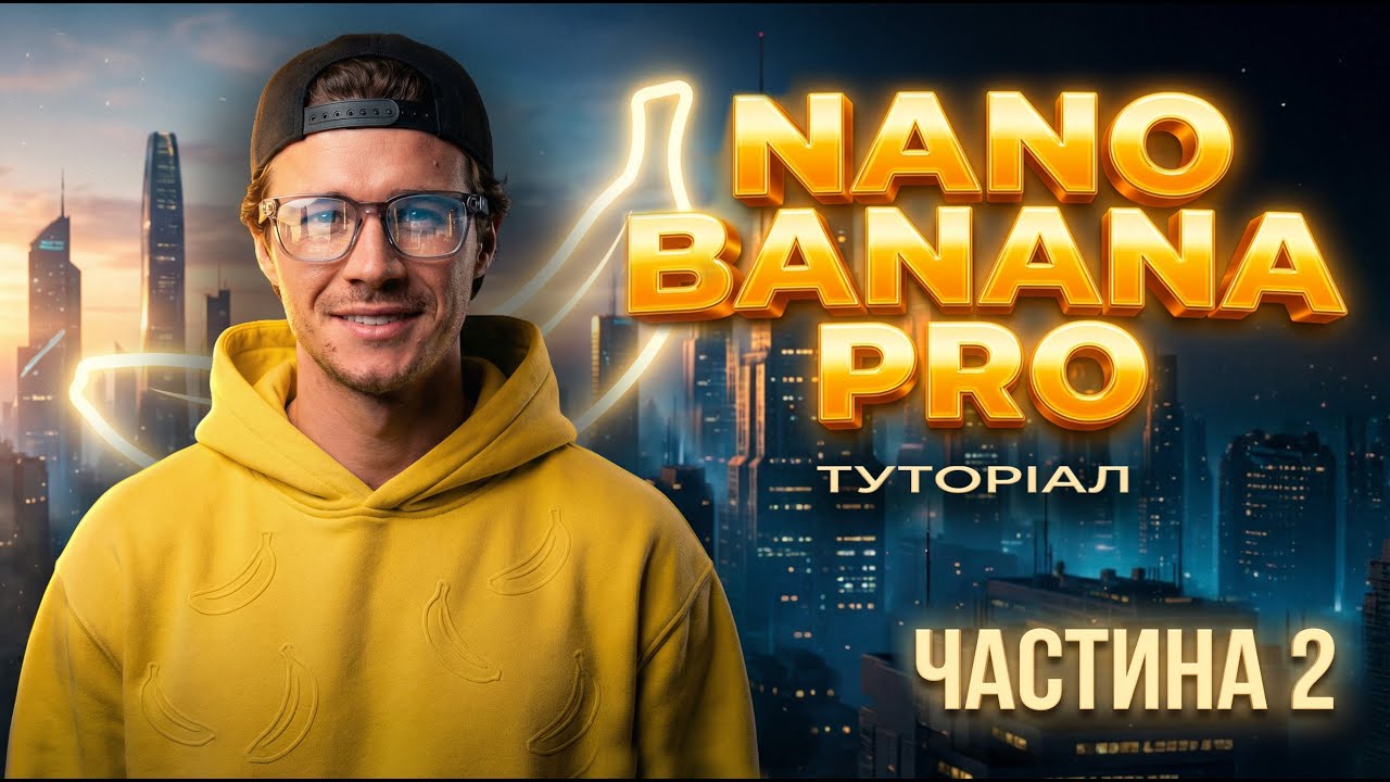Повний туторіал по Nano Banana Pro українською | Частина 2