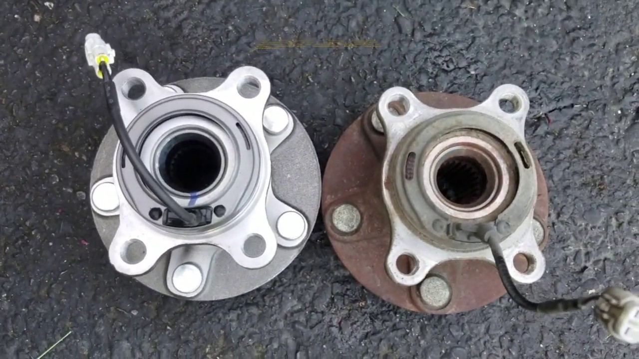 08 SX4 Rear Wheel Bearing Replacement