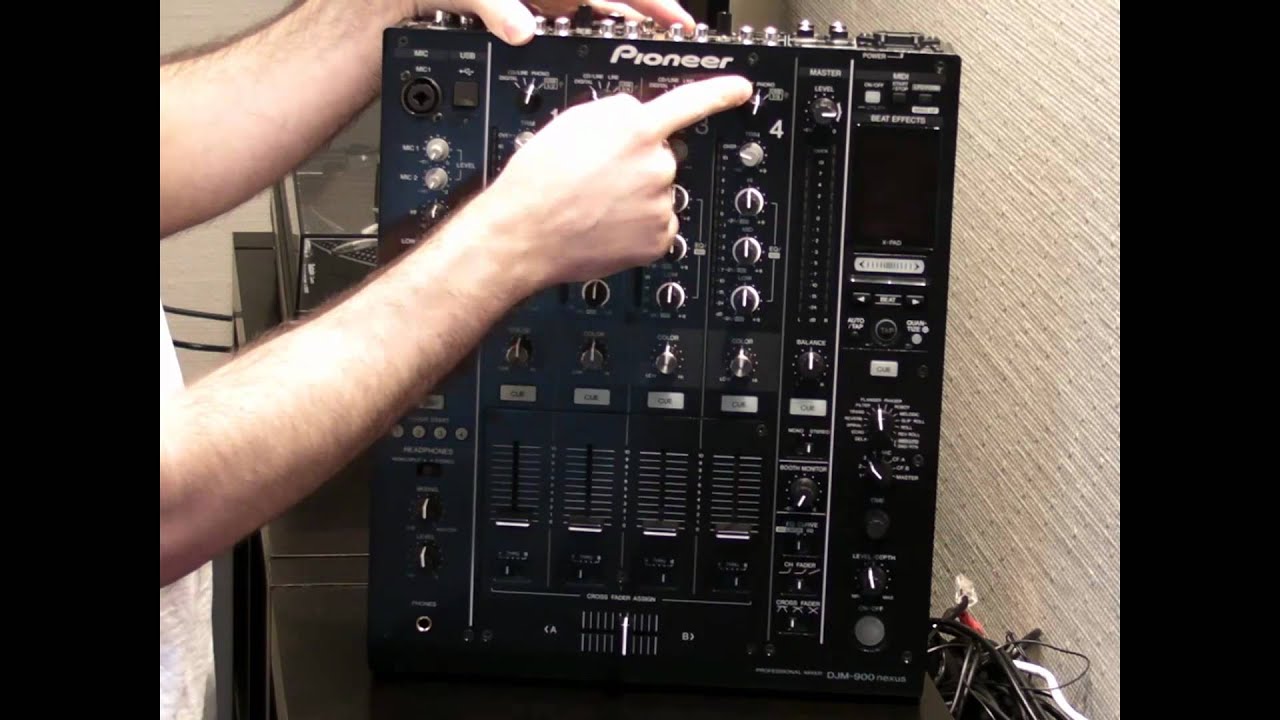 Cours DJ N°1 - Table de mixage