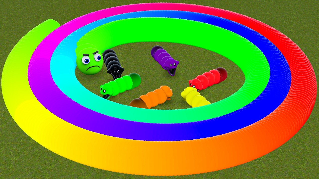 WHAT IF THE SCARY HUNGRY WORM RAINBOW In Garry's Mod