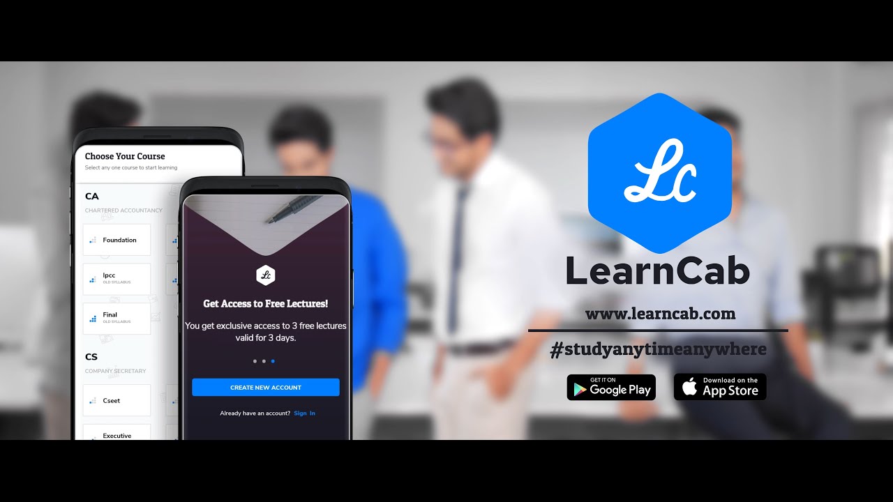 India's Top Online Coaching Portal for CA, CS and CMA - LearnCab