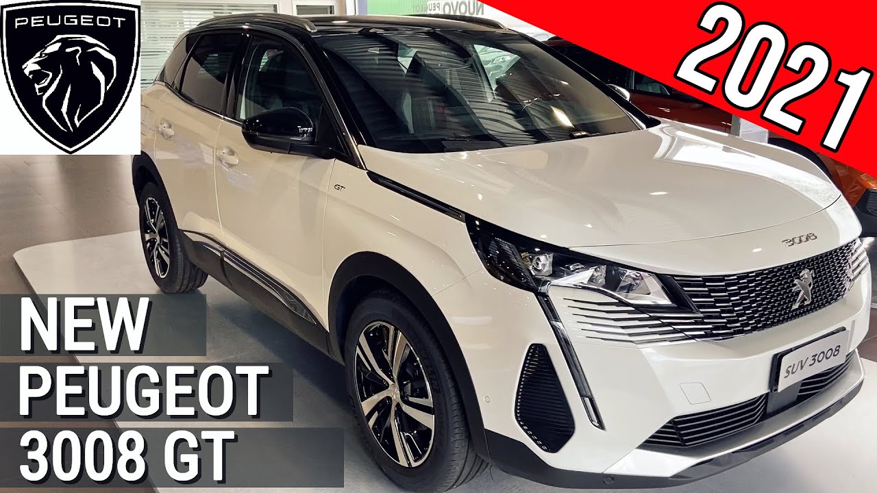 2021 Nuova Peugeot 3008 GT 1.5 BlueHDI 130 Esterni Interni Review