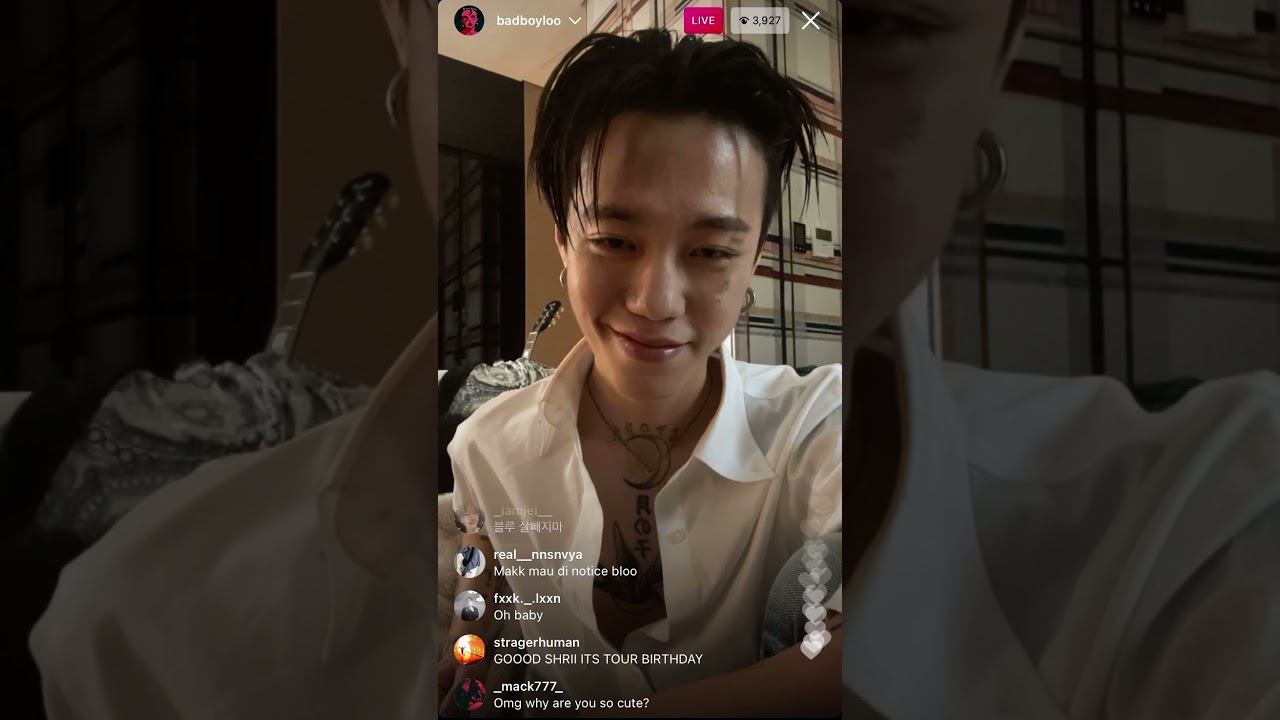20211007 [211007] Bloo (블루) IG Live