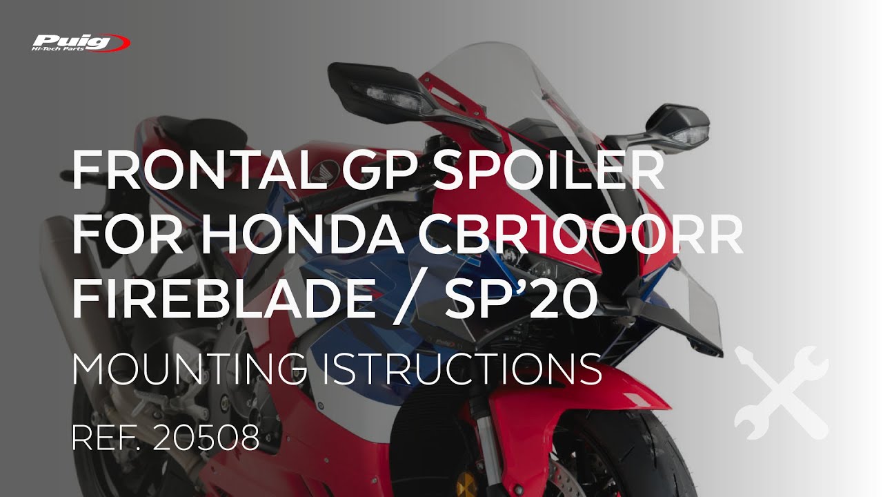 REF. 20508 - PUIG FRONTAL GP SPOILER FOR HONDA CBR1000RR FIREBLADE / SP'20