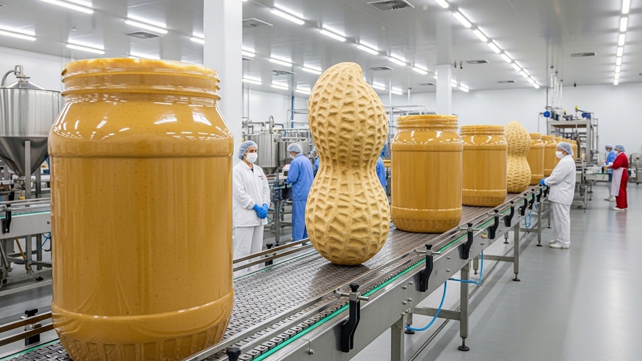 500 Tons of Peanut Butter Are Made in America EVERY DAY
