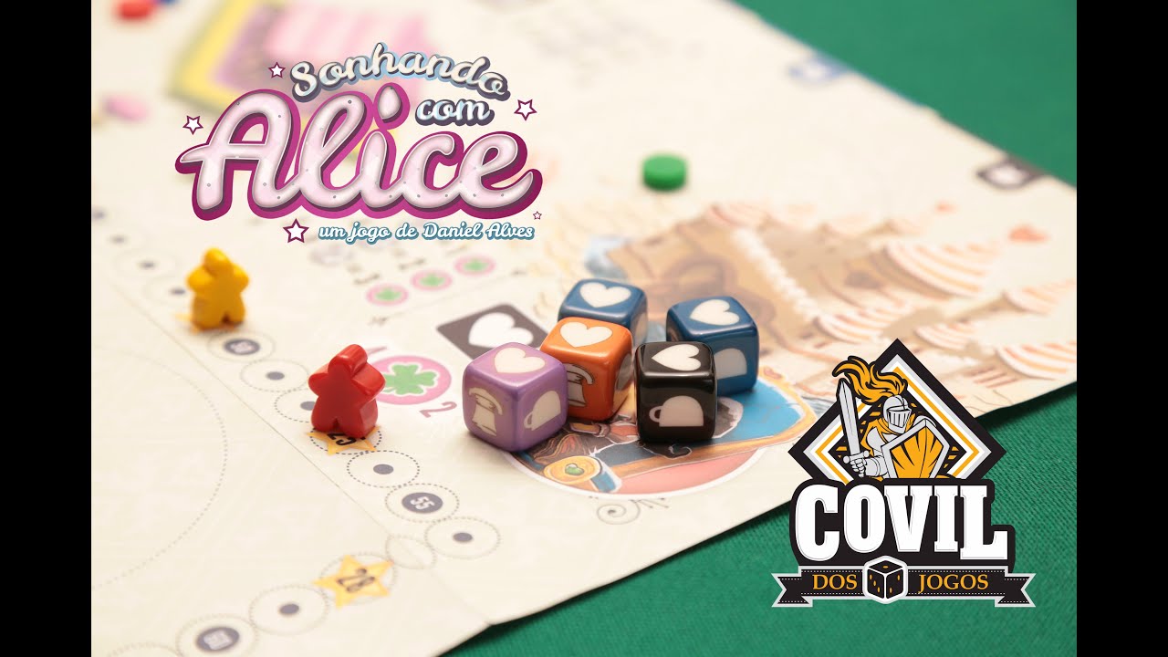 Covil dos Jogos - Review e Gameplay Sonhando com Alice