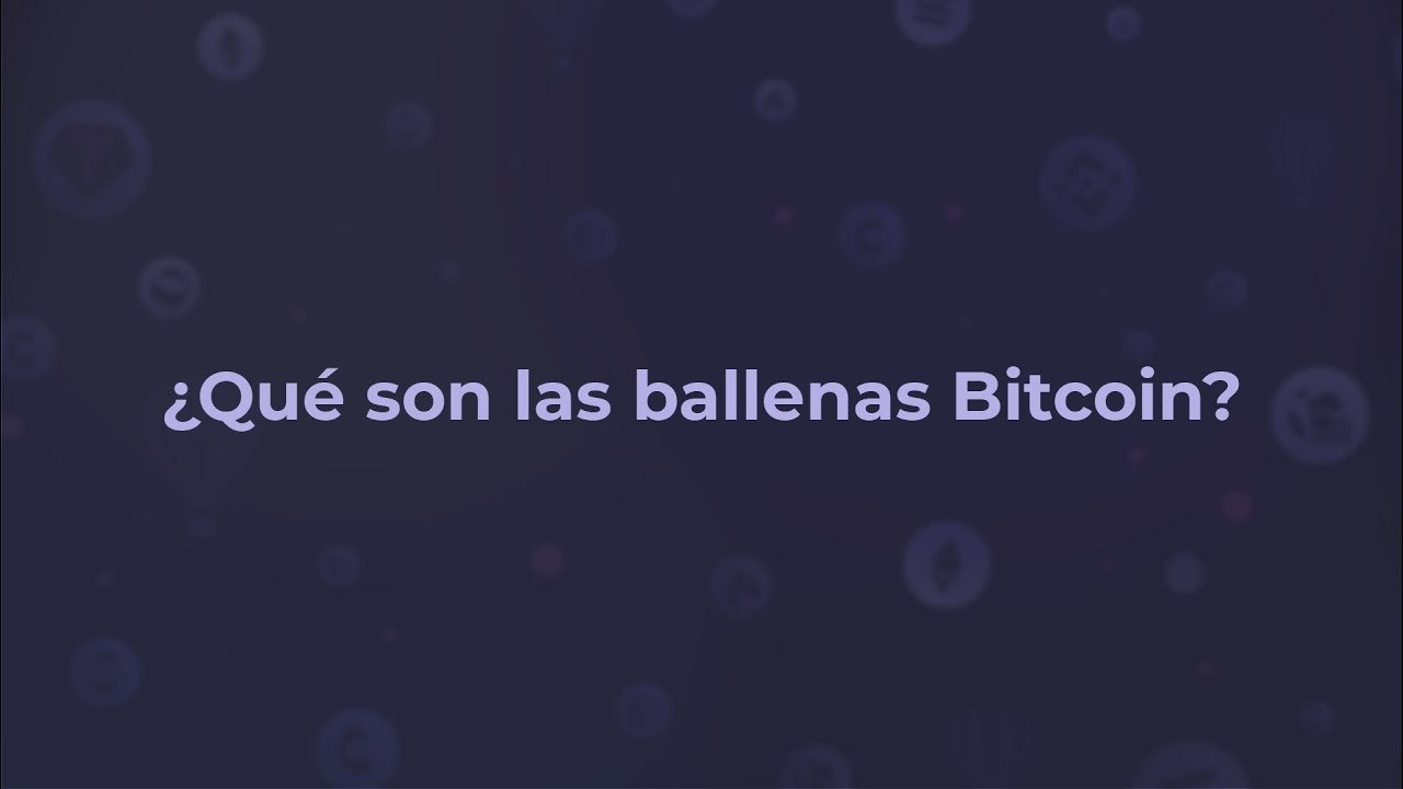 Whales o ballenas Bitcoin