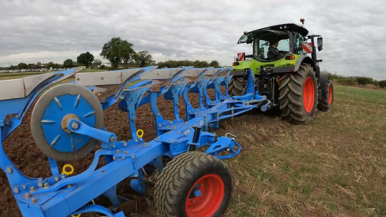 2022 Claas Arion 630 6.8 Litre 6-Cyl Diesel Tractor (155 / 165 HP) with Lemken