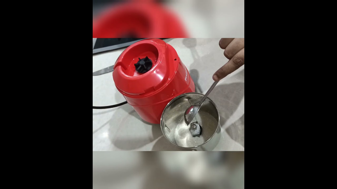 Amazon Premier Spice Grinder | 350W Wet & Dry Stainless Steel  with Detachable Jar