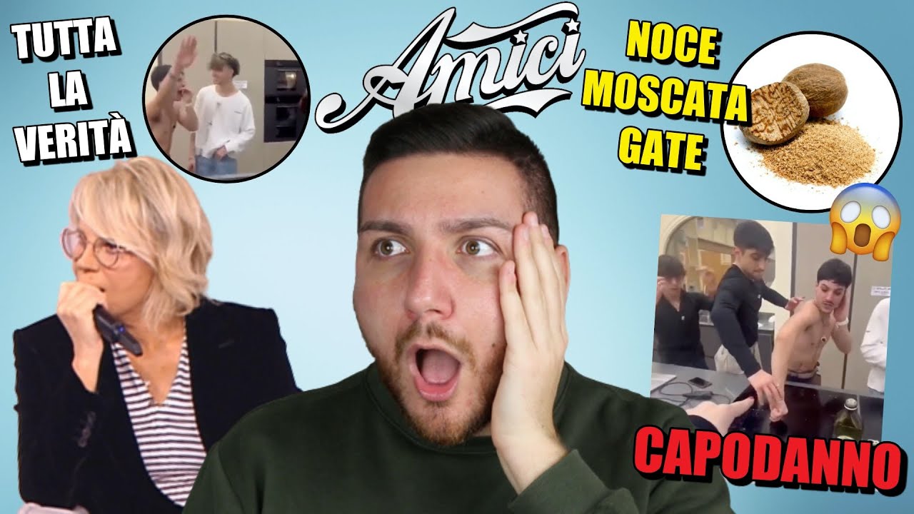 AMICI 22: COSA È SUCCESSO A CAPODANNO? LA TEORIA DELLA NOCE MOSCATA COME DR0GA E I TATUAGGI !!!