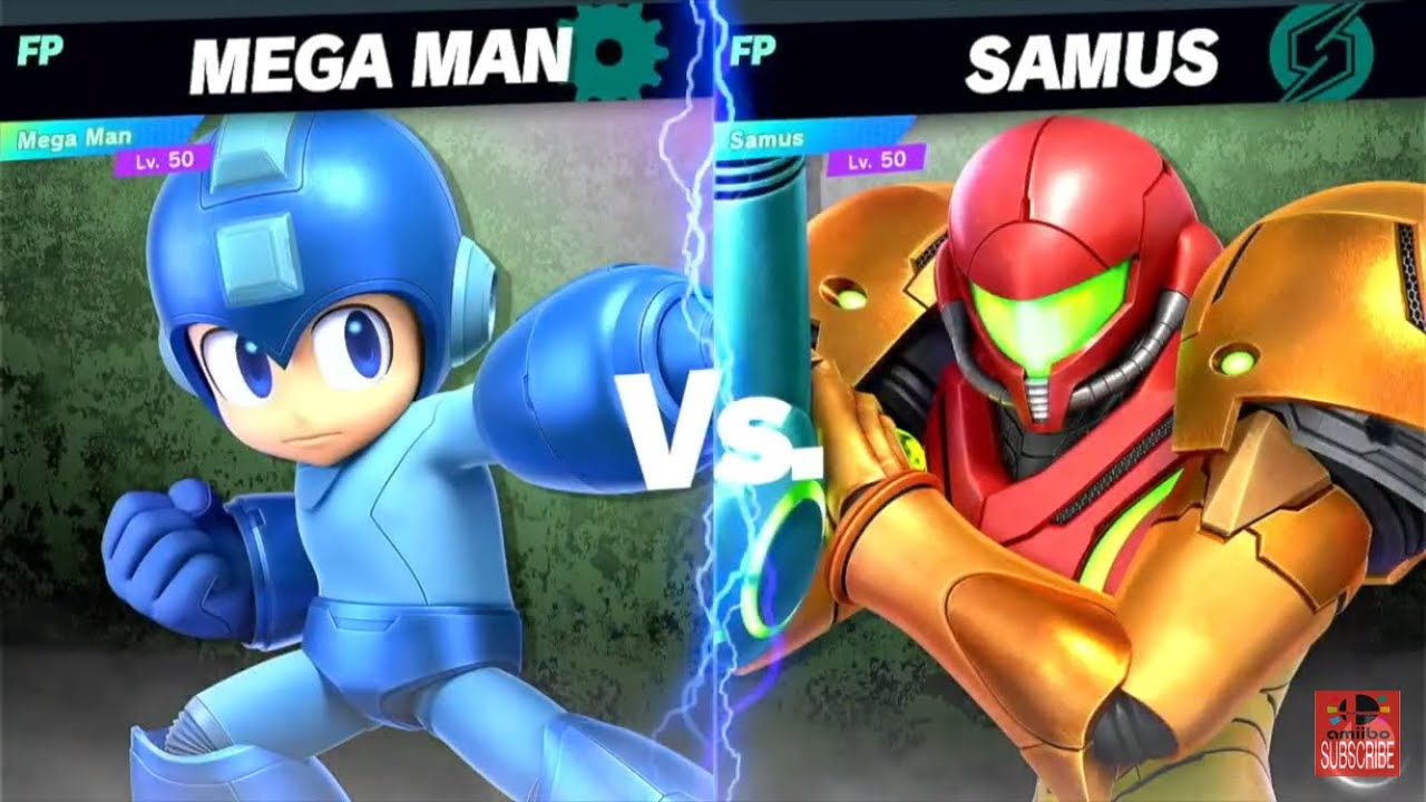 Super Smash Bros Ultimate Amiibo Fights 3pm Poll Mega Man vs Samus