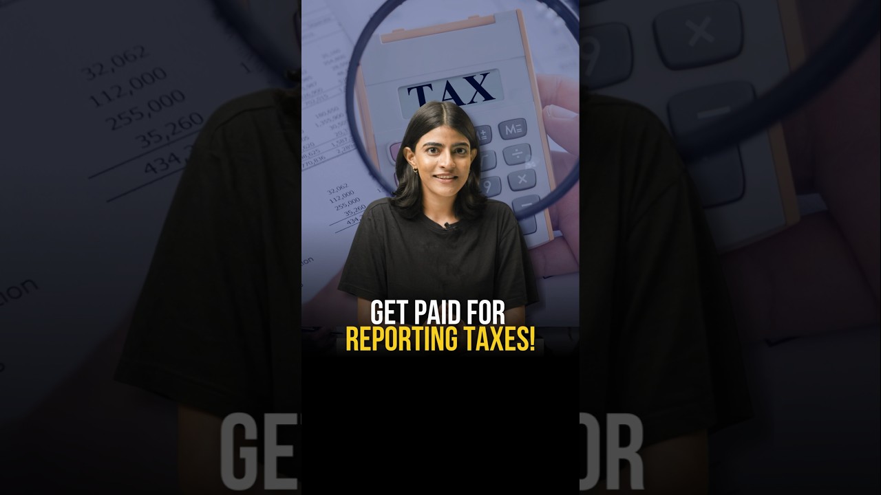 Income Tax Department is going to pay you to report people's black money!!!#finance #incometax